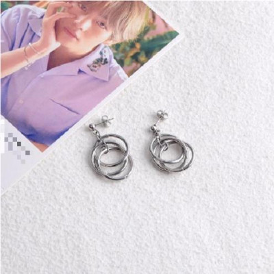 Bông tai nam nữ thời trang 3D độc đáo tinh xảo