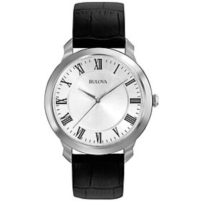 Đồng Hồ Nam Bulova Dây Da 96A133 - Mặt Trắng 