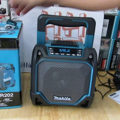 LOA CÔNG TRƯỜNG DÙNG PIN BLUETOOTH 4.0 MAKITA DMR202  (KHÔNG KÈM PIN VÀ SẠC) - HÀNG CHÍNH HÃNG