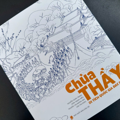 (Bìa vải – in màu) CHÙA THẦY - DI TÍCH QUỐC GIA ĐẶC BIỆT – Nhiều tác giả - Nxb Dân Trí 