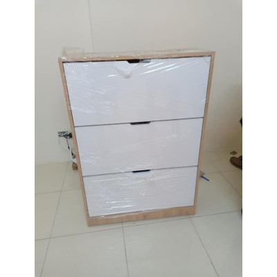 TỦ GIẦY THÔNG MINH 3 CÁNH TỰ XOAY GIÁ RẺ