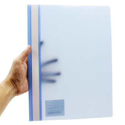 Bìa Kẹp Nhựa A4 - Flexoffice FO-RFA4 - Màu Xanh Dương