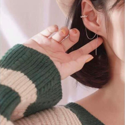 Bông tai kiểu dáng cá tính ( giao theo chiếc )