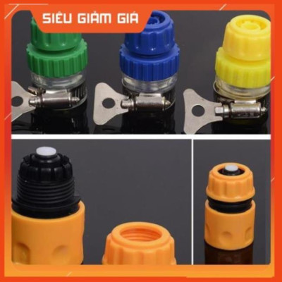 Bộ dây vòi xịt nước rửa xe, tưới cây . tăng áp 3 lần, loại 7m, 10m 206701-2 đầu đồng, cút, nối PE