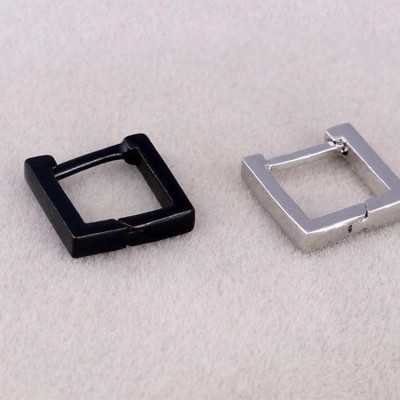 bông tai nam, khuyên tai nam, hoa tai nam hiphop dáng hình học, hoa tai nam cao cấp BTN5 ( đơn vị tính 1 cái)