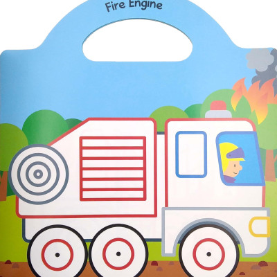 Things That Go Sticker & Colour: Trucks And Diggers