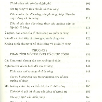 Hiểu Và Quản Lý Tổ Chức Công