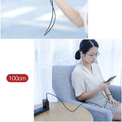 Cáp sạc Baseus Cafule Micro USB 2.4A nhanh truyền dữ liệu CAMKLF - Hàng chính hãng