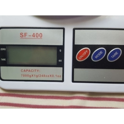 Cân Điện Tử Để Bàn Nhà Bếp 7KG SF-400 Tiện Dụng