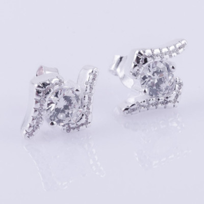 Bông tai bạc S925 Italia Bạc Xinh Huệ Ngân RYE140215