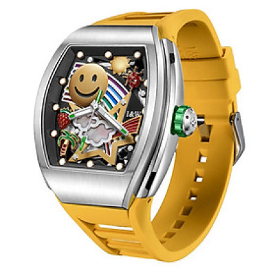 Đồng hồ nam chính hãng IW Carnival Sport IW757G-8,kính sapphire,chống xước,chống nước 50m,Bh 24 tháng,máy cơ (automatic