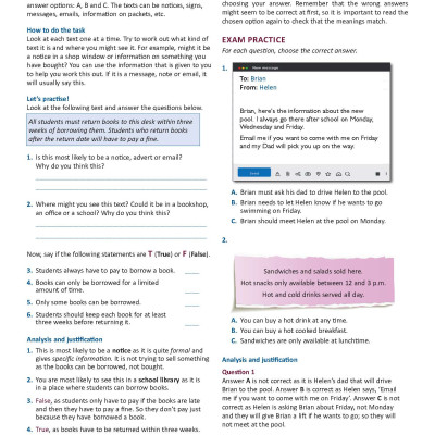 B1 Preliminary 1 with 6 Complete Practice Tests - New Format 2020