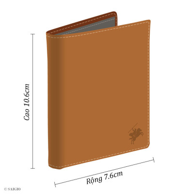 CITIZEN Business Card Holder, Ví Đựng Thẻ ATM Cao Cấp Dành Cho Doanh Nhân, Thiết Kế Hiện Đại - Sang Trọng, Chất Liệu Da Bò Vachetta Thuộc Thảo Mộc, Nhập Khẩu Từ Châu Âu, Hoàn Thiện Tỉ Mỉ - Tinh Tế Từng Chi Tiết - Hàng Chính Hãng SAIGIO 