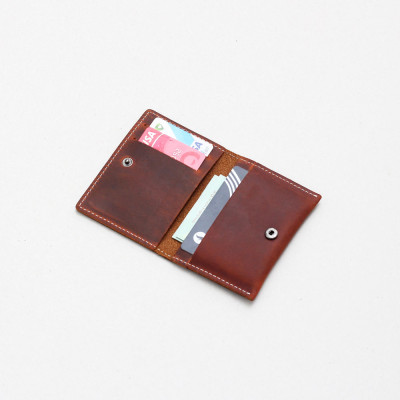 Ví card da bò Handmade AT Leather - MSC-02