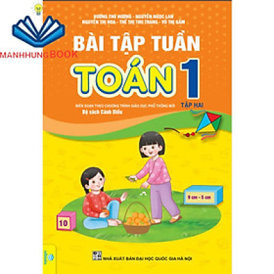 Sách - Bài Tập Tuần Toán 1 Tập 2 - Cánh Diều.