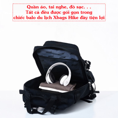 Balo du lịch phượt cá tính Xbags Hike Xb 1003