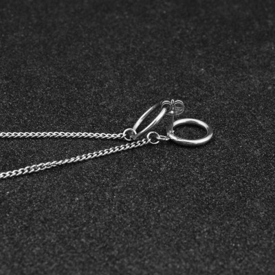 Bông tai nam nữ chữ I idol đẹp độc lạ