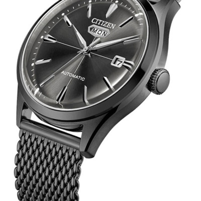 Đồng Hồ Citizen C7 Dây Thép Không Gỉ NH8397-80H - Mặt Đen