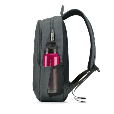 Balo Laptop Mikkor The Edwin TEB003 - Xám đen (15.6" - Mac 17")