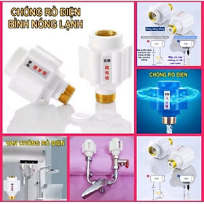 BỘ 2 VAN CHỐNG ĐIỆN GIẬT MÁY NƯỚC NÓNG LẠNH AN TOÀN CHO MỌI GIA ĐÌNH 
