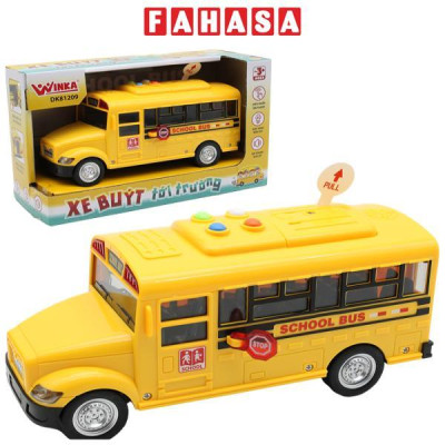 Đồ Chơi Xe Buýt Tới Trường - Winka DK81209