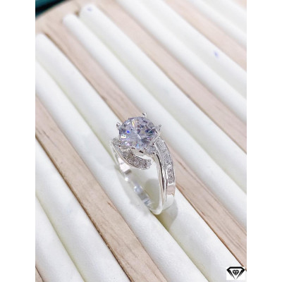 Nhẫn nữ bạc ta cao cấp MS95d