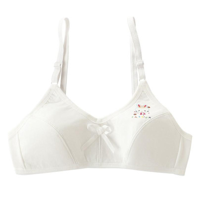 Áo ngực vải cotton không gọng không đệm mút cho tuổi teen mới lớn móc cài tùy chỉnh