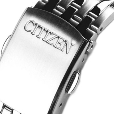 Đồng Hồ Nam Citizen Dây Thép Không Gỉ NH7500-53A - Mặt Trắng (Sapphire)