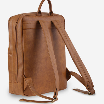 Balo da nam nữ đựng laptop 15.6 inch, ba lô công sở phom rộng, nhiều ngăn IDIGO UBP2-519-00