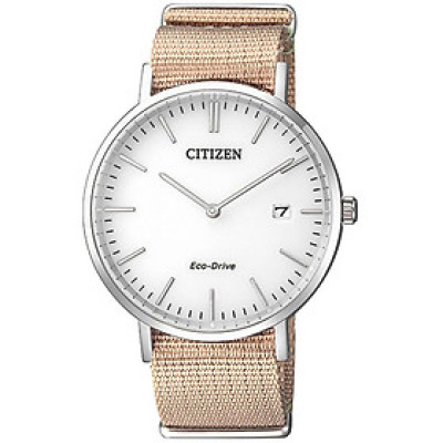 Đồng Hồ Nam Citizen Dây Vải Nato AU1080-20A - Mặt Trắng