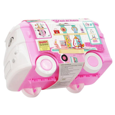 Đồ Chơi Xe Khám Bệnh Lưu Động - Y Tá Tí Hon - Firstar DK81357