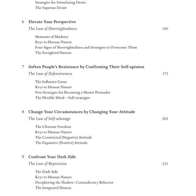 The Laws of Human Nature