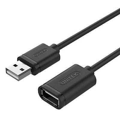 Cáp Nối Dài USB 2.0 Unitek Y417 - Hàng Chính Hãng