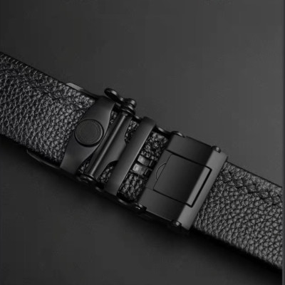 Dây nịt nam, thắt lưng nam da cao cấp bền đẹp khóa tự động - Style nam tính và lịch lãm WY79