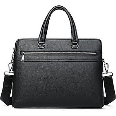 Cặp nam văn phòng Marrant BHM17610 Da bò thật Túi xách công sở nam. Vừa laptop 14inch. Phom cứng.Hàng chính hãng.