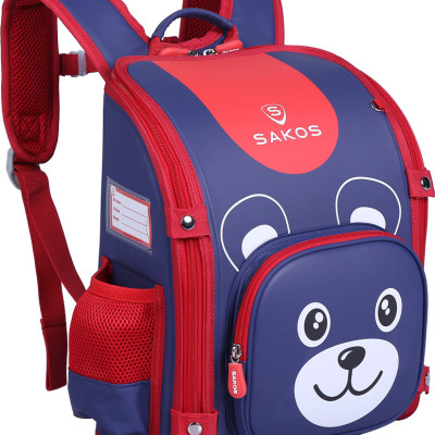 Balo Học Sinh Thời Trang SAKOS LIGHTLY - Họa Tiết Dễ Thương, Siêu Nhẹ, Chống Gù, Bảo Vệ Đôi Vai Và Cột Sống Của Trẻ