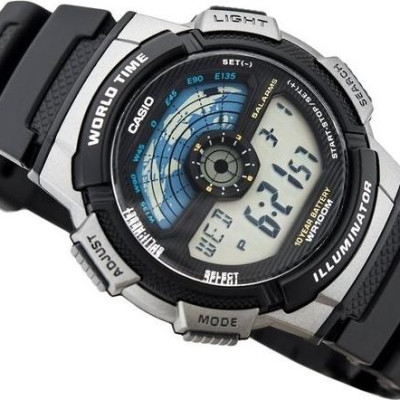 Đồng Hồ Nam CASIO AE-1100W-1AVDF Chính Hãng