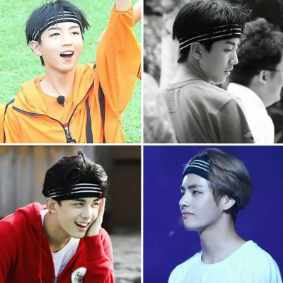 Băng đô chun thời trang giữ tóc nhiều mẫu