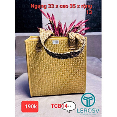 TÚI CỎ BÀNG THỜI TRANG CAO CẤP LEROSV ECO