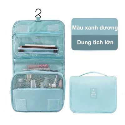 Túi Đựng Mỹ Phẩm Đồ Cá Nhân Du Lịch Đa Năng Có Móc Treo Tiện Lợi (Hàng Có Sẵn) Đủ 3 Màu Lựa Chọn
