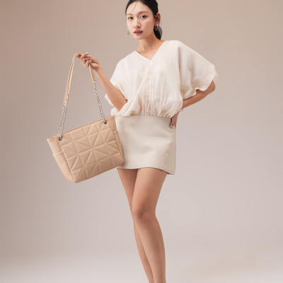 Túi Yuumy ( Thời trang nữ đi làm nhiều ngăn đa năng xinh xắn - Túi xách da Seasand YTX48 )