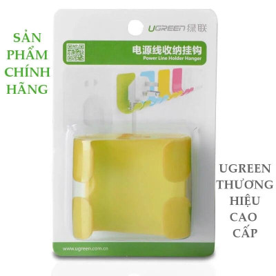 Ugreen UG20365CD107TK Màu Trắng Móc treo phích cắm điện đa năng - HÀNG CHÍNH HÃNG