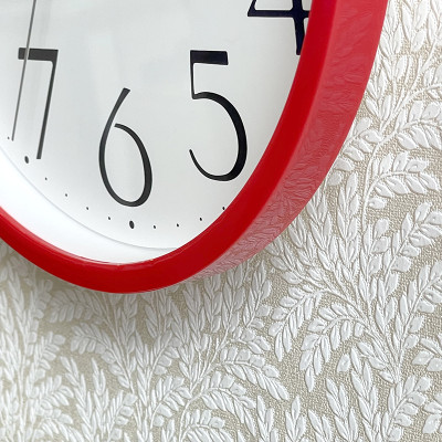 Đồng hồ Rhythm CMG623NR01- Kt 25.5 x 3.5cm, 470g, Vỏ nhựa. Dùng Pin.