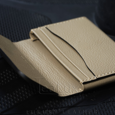 Ví Da Nam Nữ Đựng Giấy Tờ Cũ Handmade LEALUX Holder Handmade 2