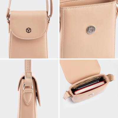 Túi Yuumy ( Thời trang nữ xinh xắn kiểu dáng basic - Túi đeo chéo da Seasand YN216 )