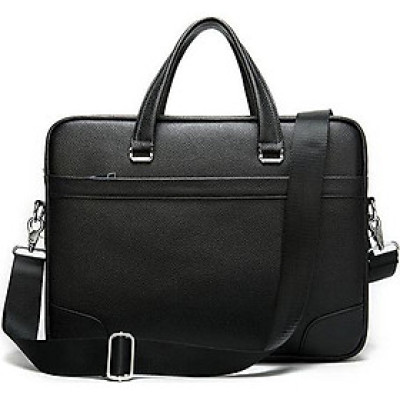 Cặp nam văn phòng da bò thật Marrant BHM9082 Túi xách công sở nam. Vừa laptop 14inch. Hàng chính hãng.