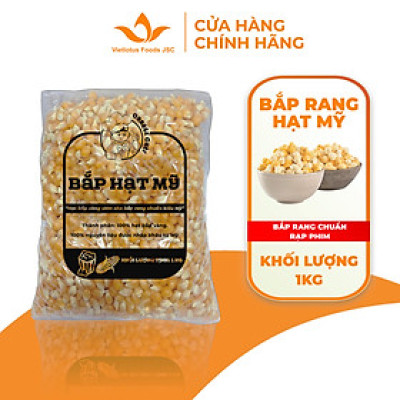 Bắp rang hạt Mỹ Orange Chef - Hàng nhập khẩu Mỹ dùng trong các chuỗi rạp phim lớn