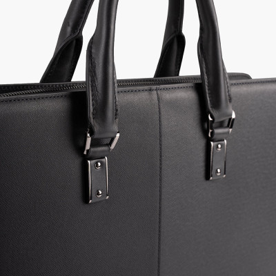 Cặp Xách Nam Khóa Số Da Bò Taiga CGL09