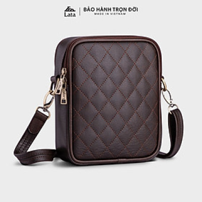 Túi Lata ( Thời trang nữ đi chơi size 17 - Túi đeo chéo da HN91 )