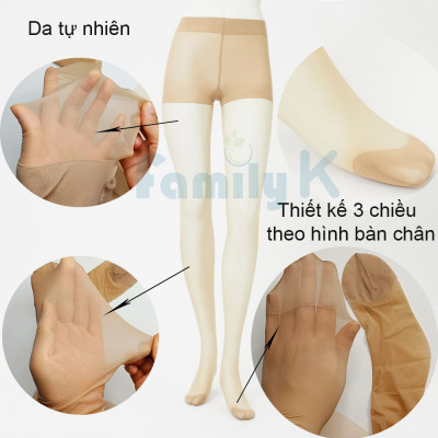 Vớ Quần tất Nhật Bản dòng Shape vỏ xanh có áp lực nén da đẹp và săn chắc hơn dùng hàng ngày chống nắng